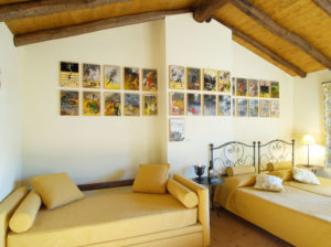 camera artista Antonio Luond bb bed breakfast tenuta vallombrosa canton ticino svizzera lugano lago 300x224