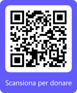 Scansiona per donare