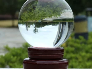 Sfera di cristallo portafortuna di divinazione Feng Shui